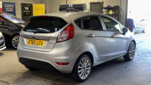 2016 Ford Fiesta 1.0 T Ecoboost Titanium X Silver 5dr Lowtax+leather+satnav in Silver — image 6