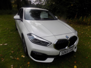 2019 BMW 1 Series 1.5 118i Sport Euro 6 (s/s) 5dr in White — image 2