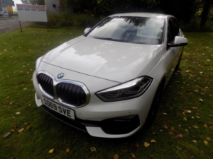 2019 BMW 1 Series 1.5 118i Sport Euro 6 (s/s) 5dr in White — image 4