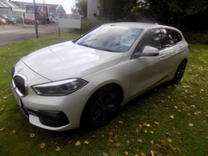 2019 BMW 1 Series 1.5 118i Sport Euro 6 (s/s) 5dr in White — image 5