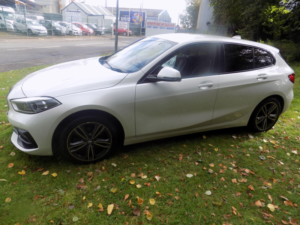 2019 BMW 1 Series 1.5 118i Sport Euro 6 (s/s) 5dr in White — image 6