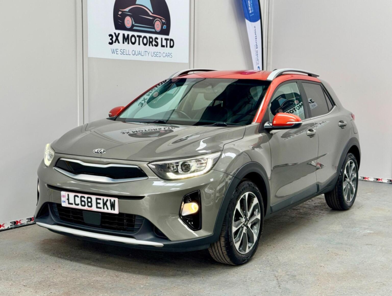 2018 Kia Stonic 1.0 T-Gdi 4 Euro 6 (s/s) 5dr in Grey — image 1