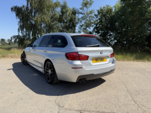 2012 BMW 5 Series 3.0 530d M Sport Touring in Silver — image 3