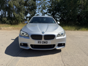 2012 BMW 5 Series 3.0 530d M Sport Touring in Silver — image 5