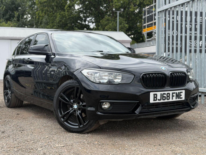 2018 BMW 1 Series 1.5 116d Se Euro 6 (s/s) 5dr in Black — image 1