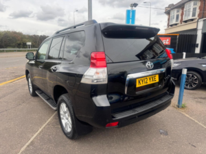 2012 Toyota Land Cruiser 3.0 D-4d Lc4 Auto 4WD Euro 5 5dr in Black — image 3
