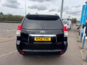 2012 Toyota Land Cruiser 3.0 D-4d Lc4 Auto 4WD Euro 5 5dr in Black — image 4