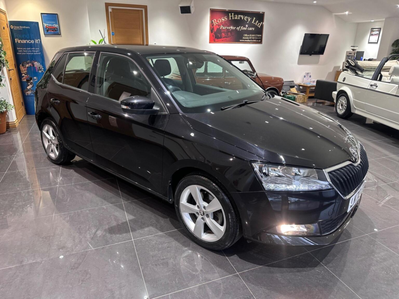 2020 Skoda Fabia 1.0 Tsi Se L DSG Euro 6 (s/s) 5dr in Black — image 1