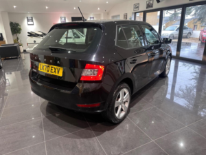 2020 Skoda Fabia 1.0 Tsi Se L DSG Euro 6 (s/s) 5dr in Black — image 5