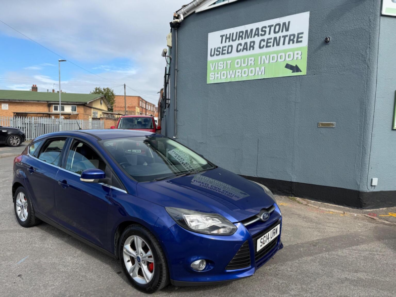 2014 Ford Focus 1.6 Tdci Zetec Euro 5 (s/s) 5dr in Blue — image 1