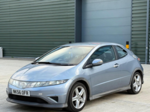 2007 Honda Civic 1.8 I-Vtec Type S 3dr in Blue — image 3