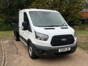 2019 Ford Transit 2.0 350 Ecoblue Chassis Double Cab 4dr Diesel Manual Fwd L3 H1 Euro 6 (130 Ps) in White — image 4