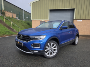 2022 Volkswagen T-Roc 2.0 Tdi Evo Sel in Blue — image 4