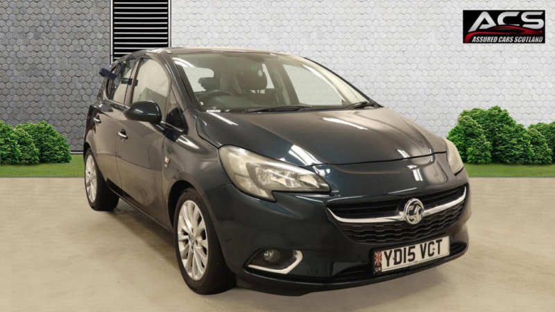 2015 Vauxhall Corsa 1.4i Se Hatchback 5dr Petrol Auto Euro 6 (90 Ps) in Green — image 1