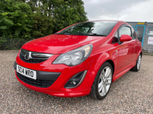 2014 Vauxhall Corsa 1.4 16v Sri Hatchback 3dr Petrol Manual Euro 5 (100 Ps) in Red — image 2