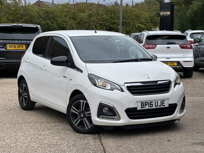 2016 Peugeot 108 1.2 Puretech Gt Line in White — image 1