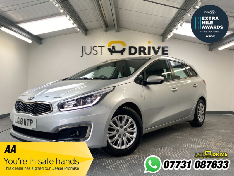 2018 Kia Ceed 1.6 Crdi 1 Sportswagon 5dr Diesel Manual Euro 6 (s/s) (134 Bhp) in Silver — image 1