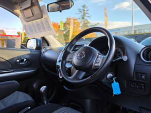 2013 Nissan Micra 1.2 Acenta Hatchback 5dr Petrol Manual Euro 5 (80 Ps) in Blue — image 4
