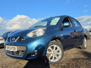 2013 Nissan Micra 1.2 Acenta Hatchback 5dr Petrol Manual Euro 5 (80 Ps) in Blue — image 5