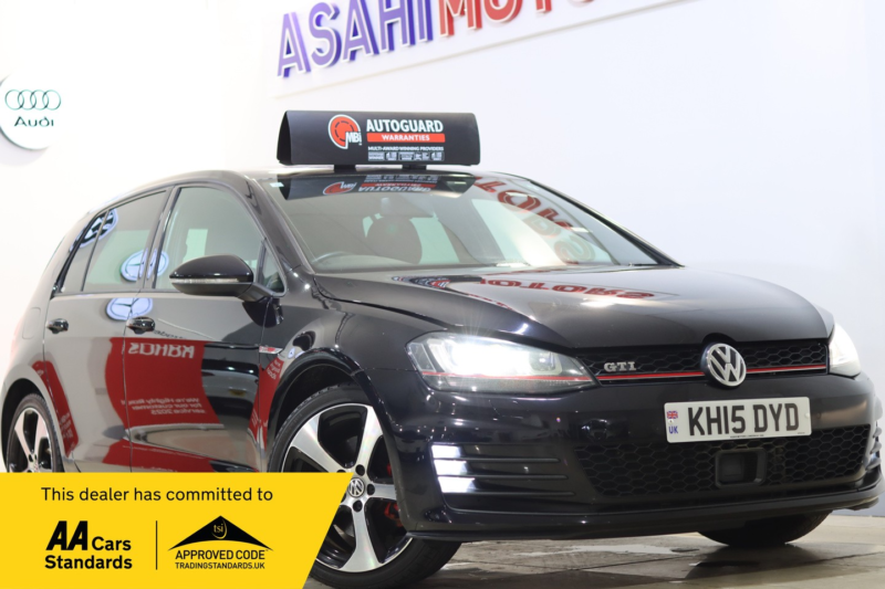 2015 Volkswagen Golf 2.0 Tsi Bluemotion Tech Gti Hatchback 5dr Petrol DSG Euro 6 (s/s) (220 Ps) in Black — image 1