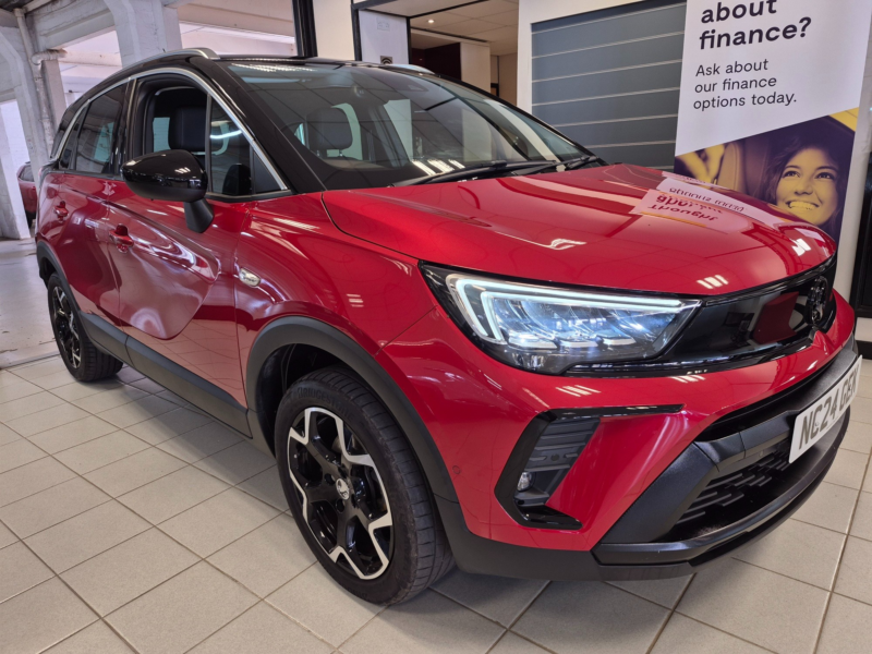 2024 Vauxhall Crossland 1.2 Turbo Ultimate SUV 5dr Petrol Auto Euro 6 (s/s) (130 Ps) in Red — image 1