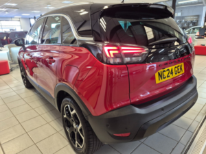 2024 Vauxhall Crossland 1.2 Turbo Ultimate SUV 5dr Petrol Auto Euro 6 (s/s) (130 Ps) in Red — image 2