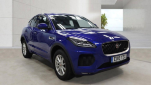 2018 Jaguar E-Pace 2.0 D180 R-Dynamic Auto AWD Euro 6 (s/s) 5dr in Blue — image 6