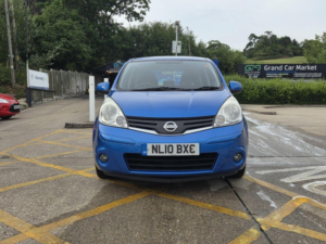 2010 Nissan Note 1.6 16v Acenta Auto Euro 4 5dr in Blue — image 3
