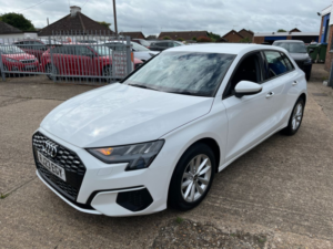 2023 Audi A3 1.0 Tfsi 30 Technik Sportback 5dr Petrol S Tronic Euro 6 (s/s) (110 Ps) in White — image 3