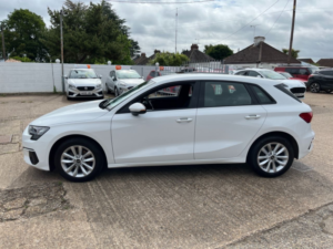 2023 Audi A3 1.0 Tfsi 30 Technik Sportback 5dr Petrol S Tronic Euro 6 (s/s) (110 Ps) in White — image 4