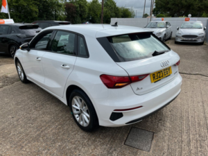 2023 Audi A3 1.0 Tfsi 30 Technik Sportback 5dr Petrol S Tronic Euro 6 (s/s) (110 Ps) in White — image 5