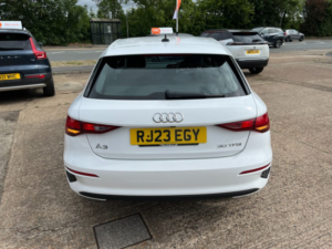 2023 Audi A3 1.0 Tfsi 30 Technik Sportback 5dr Petrol S Tronic Euro 6 (s/s) (110 Ps) in White — image 6