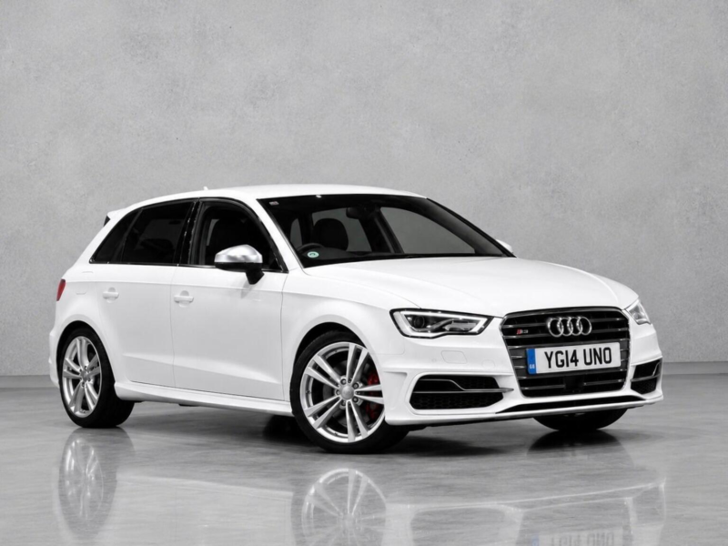 2014 Audi S3 2.0 Tfsi Sportback S Tronic Quattro Euro 6 (s/s) 5dr (nav) in White — image 1