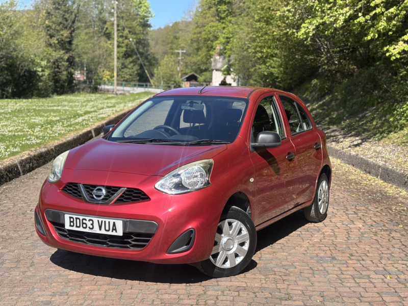 2013 Nissan Micra 1.2 Visia in Red — image 1