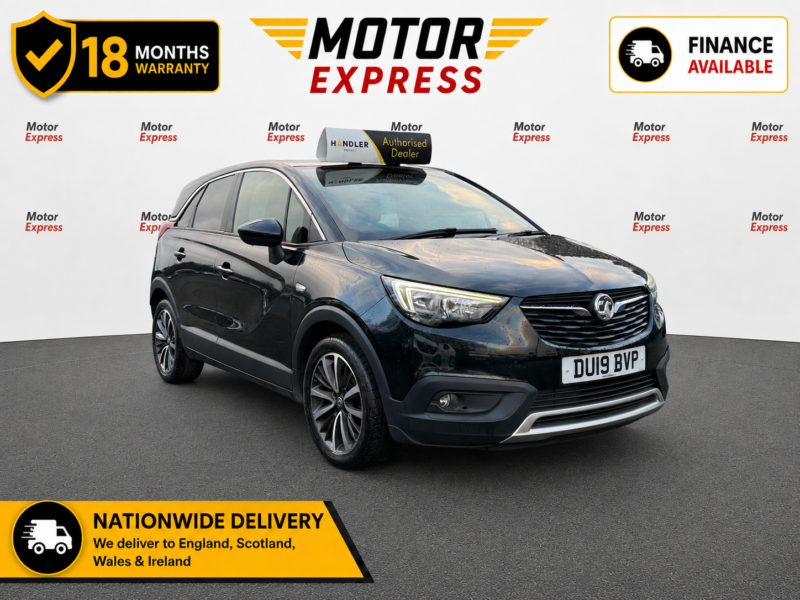 2019 Vauxhall Crossland X 1.2 Elite Nav in Black — image 1