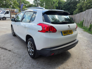 2015 Peugeot 2008 1.6 E-Hdi Active Egc Euro 5 (s/s) 5dr in White — image 6