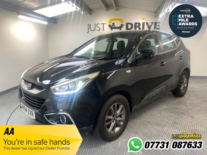 2014 Hyundai Ix35 1.7 Crdi S SUV 5dr Diesel Manual Euro 5 (s/s) (115 Ps) in Black — image 1