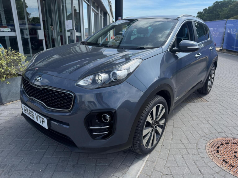 2016 Kia Sportage 2.0 Crdi Kx-3 AWD Euro 6 5dr in Blue — image 1