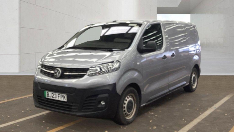 2023 Vauxhall Vivaro Electric 3100 75kwh Prime Auto L1 H1 6dr (7.4kw Charger) in Grey — image 1