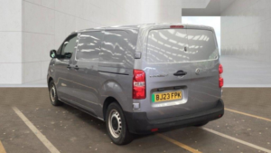 2023 Vauxhall Vivaro Electric 3100 75kwh Prime Auto L1 H1 6dr (7.4kw Charger) in Grey — image 3