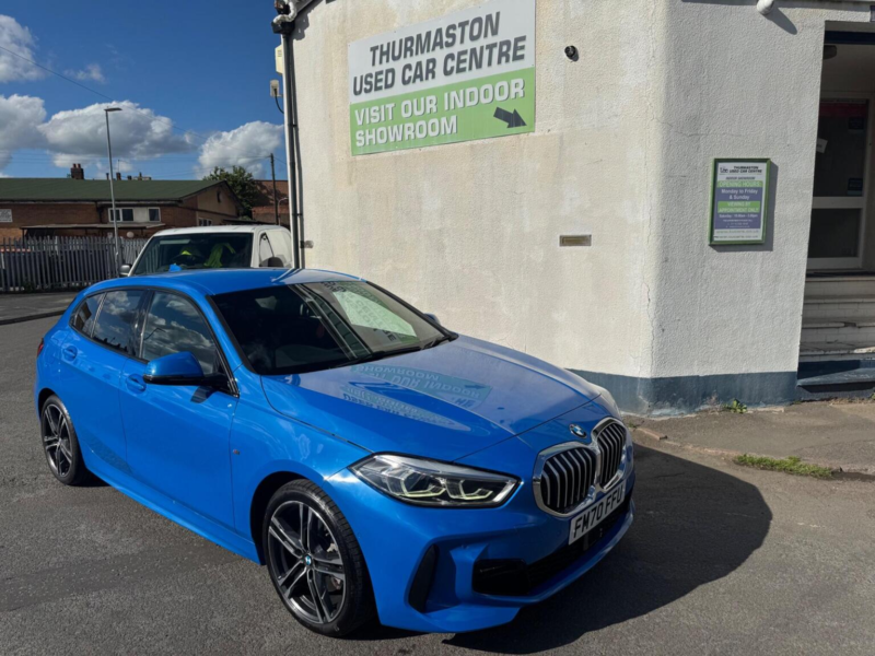 2020 BMW 1 Series 1.5 118i M Sport (lcp) Hatchback 5dr Petrol Dct Euro 6 (s/s) (136 Ps) in Blue — image 1