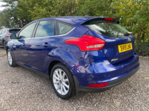 2018 Ford Focus 1.0t Ecoboost Titanium Hatchback 5dr Petrol Manual Euro 6 (s/s) (100 Ps) in Blue — image 4
