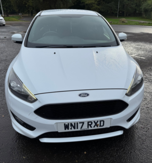 2017 Ford Focus 1.5 Tdci St-Line Hatchback 5dr Diesel Manual Euro 6 (s/s) (120 Ps) in White — image 2