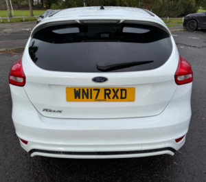 2017 Ford Focus 1.5 Tdci St-Line Hatchback 5dr Diesel Manual Euro 6 (s/s) (120 Ps) in White — image 5