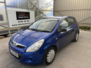 2009 Hyundai I20 1.2 Classic Hatchback 5dr Petrol Manual Euro 4 (77 Bhp) in Blue — image 4