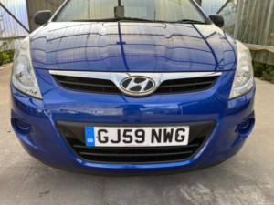 2009 Hyundai I20 1.2 Classic Hatchback 5dr Petrol Manual Euro 4 (77 Bhp) in Blue — image 5