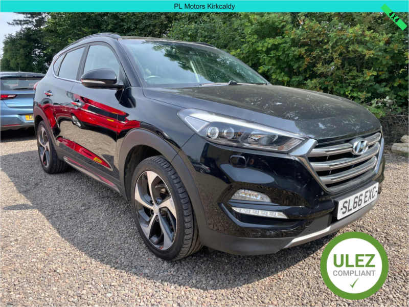 2016 Hyundai Tucson 2.0 Crdi Blue Drive Premium Se SUV 5dr Diesel Manual Euro 6 (s/s) (136 Ps) in Black — image 1
