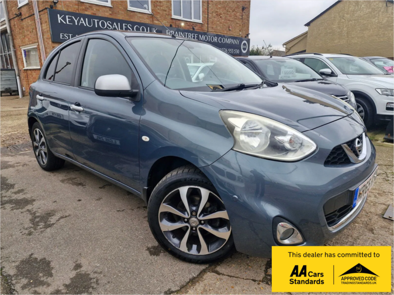 2015 Nissan Micra 1.2 N-Tec Hatchback 5dr Petrol Manual Euro 6 (80 Ps) in Grey — image 1