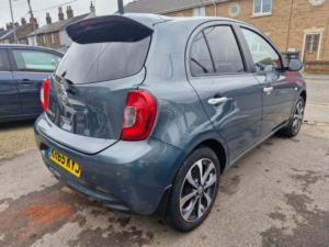 2015 Nissan Micra 1.2 N-Tec Hatchback 5dr Petrol Manual Euro 6 (80 Ps) in Grey — image 3