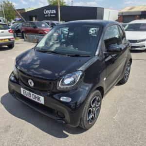 2019 Smart Fortwo 0.9t Prime (premium) Coupe 2dr Petrol Twinamic Euro 6 (s/s) (90 Ps) in Black — image 3